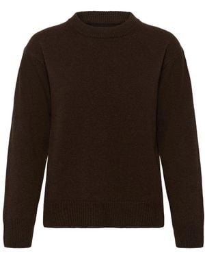 Part Two Round-Neck Knitwear - Marrone