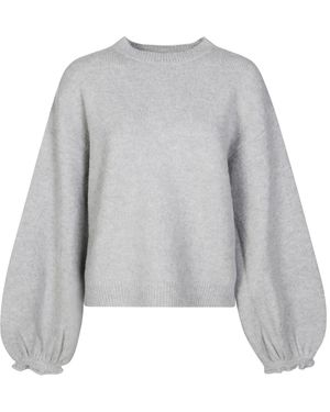 ROTATE BIRGER CHRISTENSEN Round-Neck Knitwear - Grey