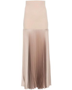 D.exterior Midi Skirts - Brown