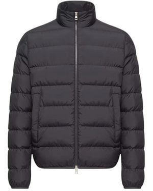 Moncler Baudinet Kurze Daunenjacke - Grau