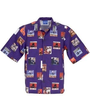 USUAL Short Sleeve Shirts - Bleu