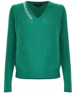 Kocca V-Neck Knitwear - Green