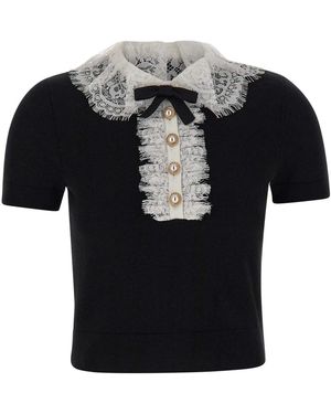 Self-Portrait Polo Shirts - Negro