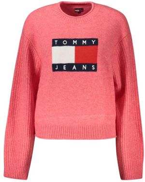 Tommy Hilfiger Round-Neck Knitwear - Rosa
