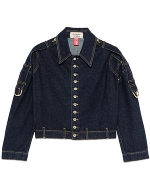 ALESSANDRO ENRIQUEZ Denim Jackets - Blue