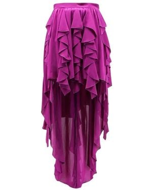 ACTUALEE Maxi Skirts - Morado