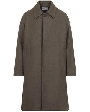 Studio Nicholson Single-Breasted Coats - Marrón