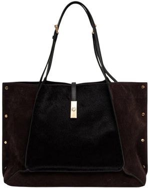 Pollini Tote Bags - Nero