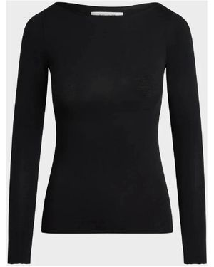 AYA MUSE Long Sleeve Tops - Negro