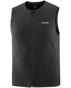 Salomon Fitness ,Zwart ,Leer Mountain Flex Hybrid Vest