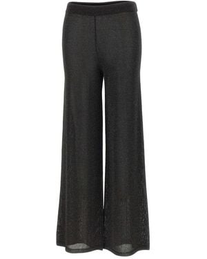 Kangra Wide Trousers - Black