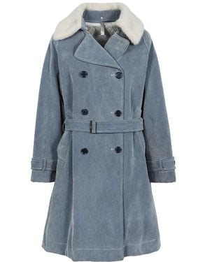 DUNO Trench Coats - Blu