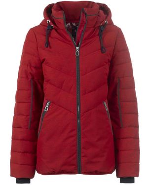 S'questo Short Melange Jacket - Rot