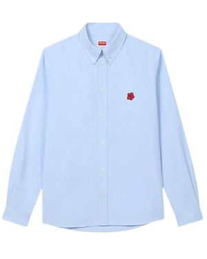 KENZO Casual Shirts - Blu