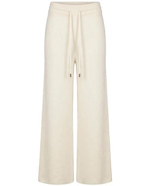 Moorer Wide Trousers - Neutro