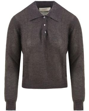 Beatrice B. V-Neck Knitwear - Grijs