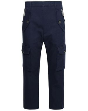 Balmain Straight Trousers - Blue
