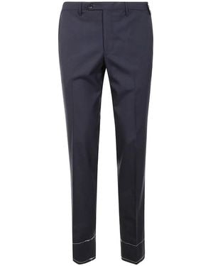 Rota Slim-Fit Trousers - Bleu