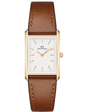Daniel Wellington Accessoires ,Bruin ,Watches - Wit