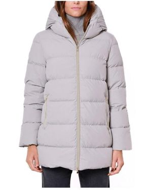 Marella Graue Damen Daunenjacke Mit Kapuze