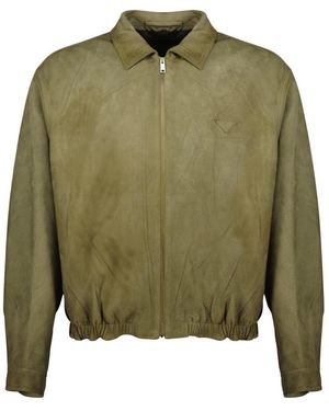 Prada Bomber Jackets - Green
