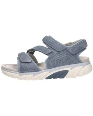 Gabor Flat Sandals - Bleu
