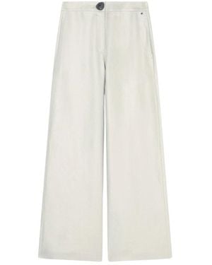 ARMANI EXCHANGE Wide Trousers - White