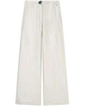 ARMANI EXCHANGE Broeken ,Wit ,Linnen Xw 001982 Wijde Broek