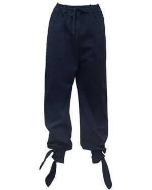 N°21 Tapered Trousers - Blu