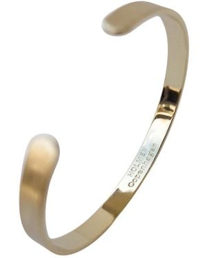 Holmen Copenhagen Stad Armband Geborsteld 6Mm Goud - Metallic