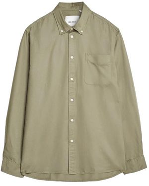 Les Deux Casual Hemden - Groen