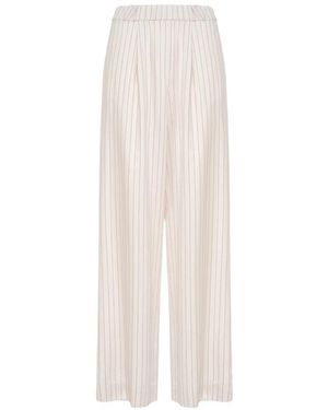 Soallure Wide Hosen - Weiß