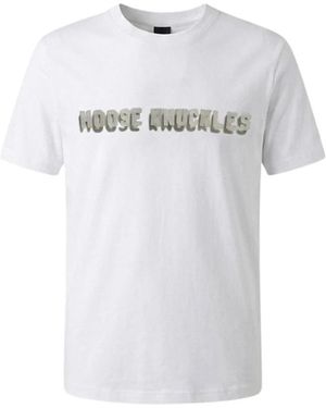 Moose Knuckles T-Shirts - Blanco