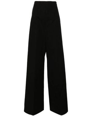 Sportmax Wide Trousers - Black