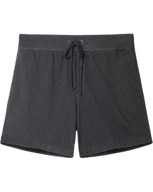 James Perse Korte Broeken ,Grijs ,Katoen Vintage French Terry Sweat Short