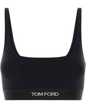 Tom Ford Sleeveless Tops - Black