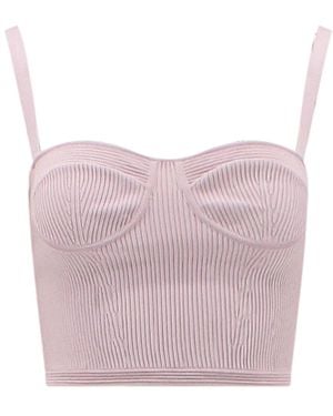 McQueen Sleeveless Tops - Purple