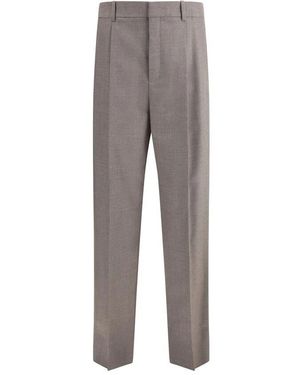 Saint Laurent Carotte Pants - Gray