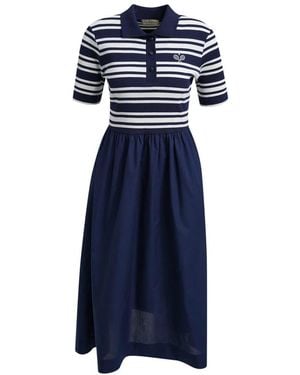 Smith & Soul Midikleider - Blau