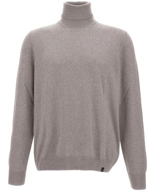 Fay Turtlenecks - Grey