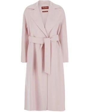 Max Mara Gürtelmantel - Pink