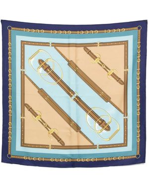 Gucci Silky Scarves - Blauw