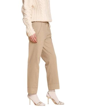 Mason's Cropped Trousers - Natural