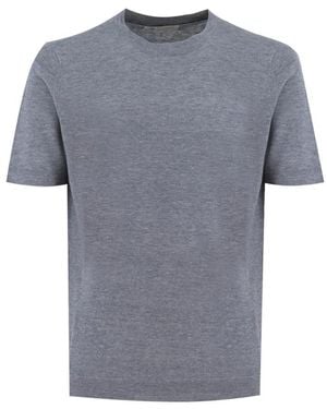 Brunello Cucinelli T-Shirts - Grijs