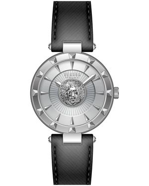 Versus Sertie n lion head watch - Mettallic