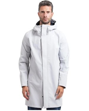 K-Way Jassen ,Grijs ,Polyester Thomas Bonded Jacket - Wit