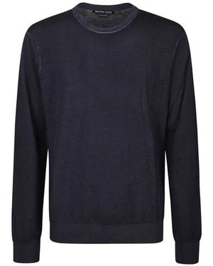 Michael Kors Round-Neck Knitwear - Azul