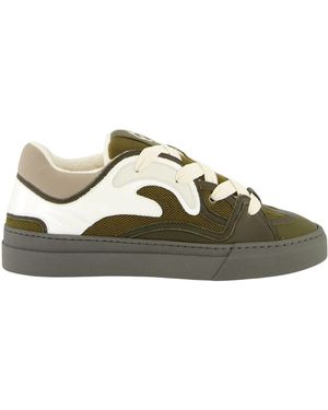 flâneur Avenue Sneaker Mit Mesh Und Leder - Braun