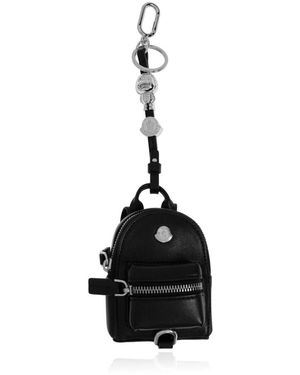 Moncler Rucksack-Schlüsselanhänger - Schwarz