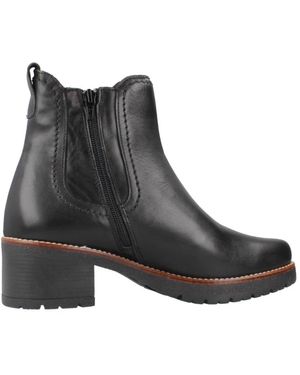 Pitillos Heeled Boots - Negro